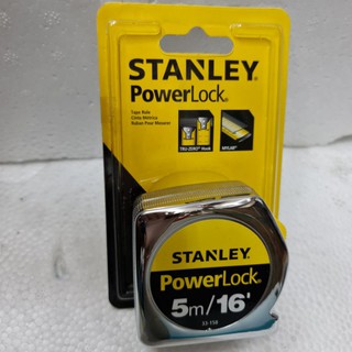 ตลับเมตร Stanley  5เมตร  POWER LOCK