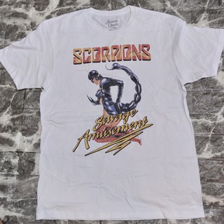 เสื้อยืด วงScorpions ลิขสิทธิ์แท้