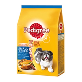 Pedigree Adult Small breed-Chicken, liver &amp; vegetable 1.3 kg New เพดดิกรี สุนัขพันธุ์เล็ก รสเนื้อไก่ ตับและผัก