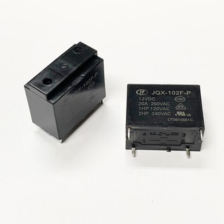 Relay JQX-102F-P 12VDC รีเลย์12V 20A/250V