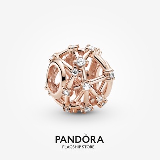 Pandora จี้รูปกลุ่มดาว กุหลาบ ฉลุลาย ของขวัญวันเกิด สําหรับสุภาพสตรี p825