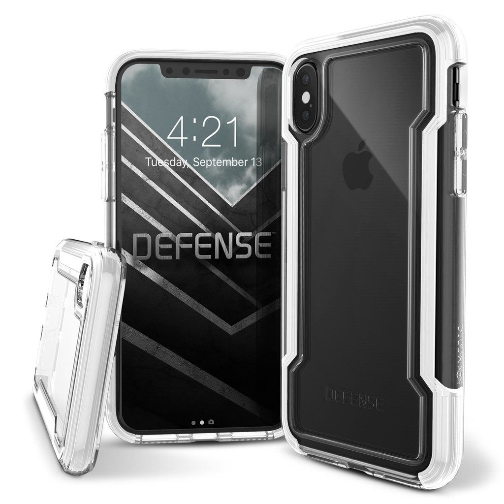 X-Doria เคสกันกระแทก iPhone X XS Case รุ่น X-Doria Defense Clear (สีขาว) ของแท้ 💯%