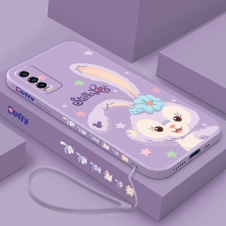 เคสโทรศัพท์มือถือ ซิลิโคน กันรอยกล้อง ลายการ์ตูน สีพื้น สําหรับ VIVO Y50 Y30 Y30i Y17 Y15 Y12 Y11 Y12i Y19 Y91C Y1S Y81 Y81i Y95 Y93 Y91 Y91i Y91