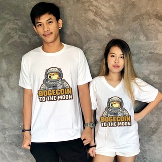 เสื้อยืด dogecoin Crypto คริปโต Cotton Comb 30 แบรนด์เสื้อพวกเรา ผลิตในไทย ส่งด่วน