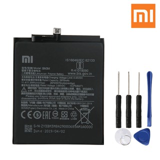 แบตเตอรี่สำหรับ XiaoMi BM3M Mi9 SE Mi 9 SE BM3M ของแท้เปลี่ยนแบตเตอรี่ฟรีเครื่องมือ 3070mAh