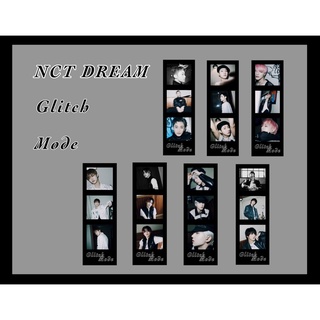 ที่คั่น nctdream Glitch mode ขนาด 2x6 นิ้ว ที่คั่นหนังสือ book mark