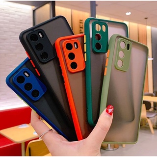 เคส OPPO A78 F11 F9 R9s Plus R17 Pro R11 R11s 4G กันกระแทก,สำหรับ เคสโทรศัพท์แม่นยำป้องกันกล้องเคสแข็งเคสฝาหลังสีดำด้าน