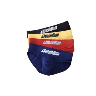 พร้อมส่งกางเกงในชาย AUSSIEBUM ทรงbrief ผ้าไนลอน โชว์ขอบแท่ๆๆๆๆ