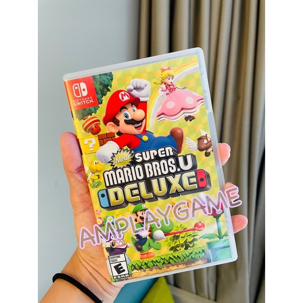 แผ่นเกมส์ Nintendo switch - Super Mario Bros U Deluxe (มือ 2)