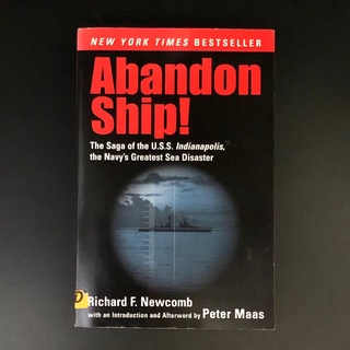 Abandon Ship - Richard F. Newcomb (ร้านหนังสือมือสองภาษาอังกฤษ Gekko Books)