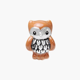 Moress Owl Bead บีทเงินแท้นกฮูก