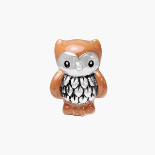 Moress Owl Bead บีทเงินแท้นกฮูก