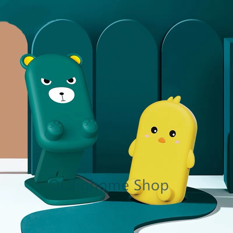 🌟 ที่วางมือถือ ลายการ์ตูน หมีบราวน์ ที่ตั้งโทรศัพท์ น่ารักๆ ขาตั้ง 🌟 40120 olbighome.ส่งทุกวัน จ-ส😊