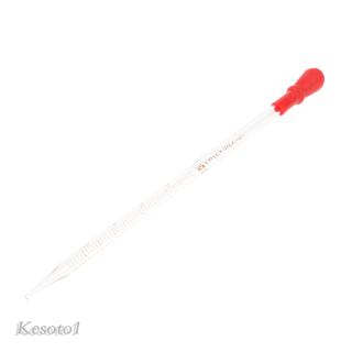 [KESOTO1] 1ml 2ml 3ml 5ml Glass Pipette Graduated Lab Veterinary Medical Dropper