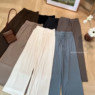 (B05) Heartmade - Cozy Pants พร้อมส่งครบสี 🙌🏻 (กางเกงผ้าร่องเล็ก ใส่สบายมาก) 💓💓