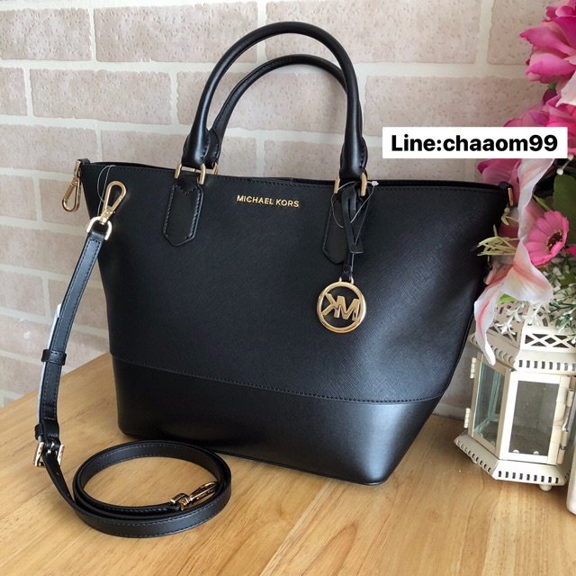 michael kors grab bag black