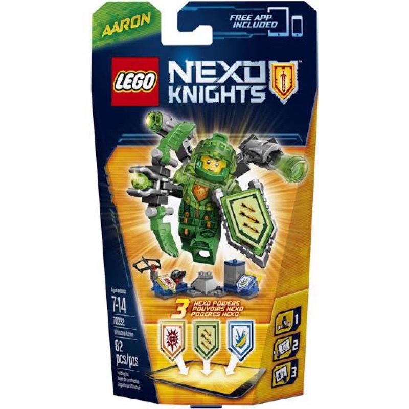 LEGO Nexo Knights 70332 Ultimate Aaron ของใหม่ ของแท้💯