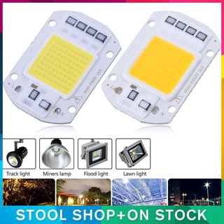 หลอดไฟพลังงานสูง 50 W AC 220 V COB LED