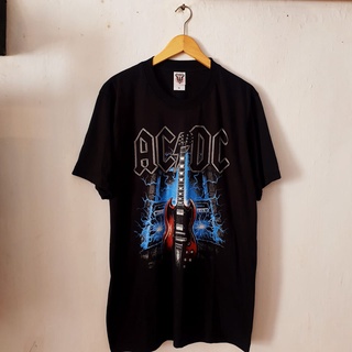 เสื้อยืดโอเวอร์ไซส์Acdc BAND เสื้อยืด พิมพ์ลาย DISTRO Music PUNK ROCK สําหรับผู้ชาย และผู้หญิงS-3XL