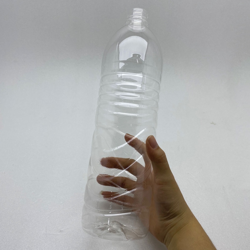 [แพค 20/40 ขวด] ขวดพลาสติกPET 1500ml. พร้อมฝา ทรงกลมมีลอน *รบกวน1ออเดอร์ต่อ1แพค* ราคา ถูกที่สุด ดีลบีเคเค แกลเลอรีภาพที่ 3