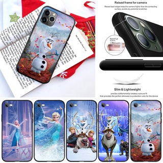 Fl40 เคสโทรศัพท์มือถือ แบบนิ่ม ลาย Frozen Elsa Olaf สําหรับ iPhone 5 5S 6 6S 7 8 11 Pro Max Plus SE XR