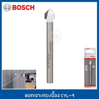 BOSCH ดอกสว่านเจาะกระเบื้อง CYL-9 SOFTCERAMIC ดอกสว่านเจาะกระจก ก้านกลม