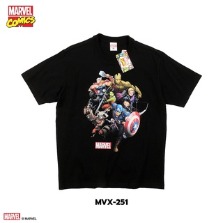 Power 7 Shop เสื้อยืดการ์ตูน ลาย ลิขสิทธ์แท้ MARVEL COMICS  T-SHIRTS (MVX-251)