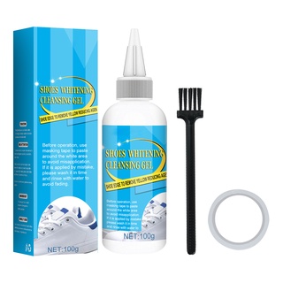 100g Universal Practical Stain Remover Spray Portable Sneaker With Brush Tape White Shoe Cleaner