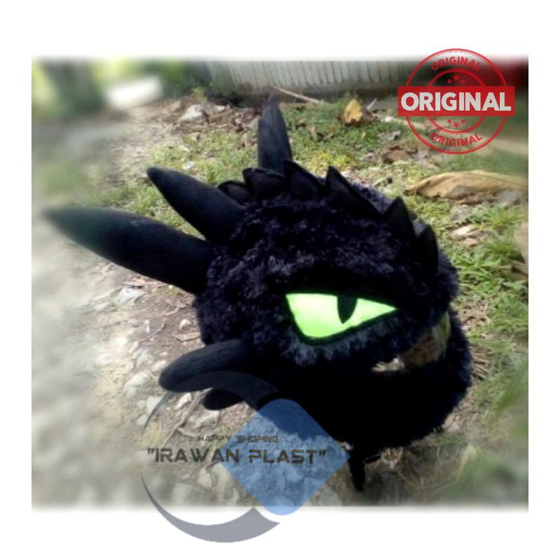ผ้าคลุมหมวกกันน็อค HITAM Vury Black Dragon