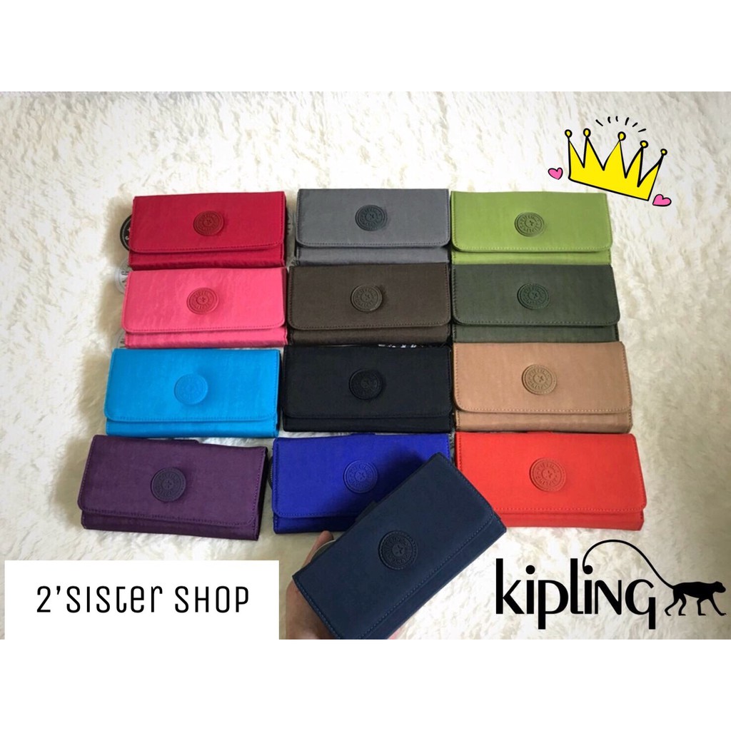 กระเป๋าสตางค์Kiplingรุ่นพับยาว 👜