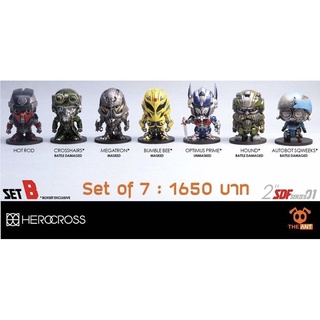 Super Deformed Figure Transformer Series 1 Set B *กล่องชำรุด