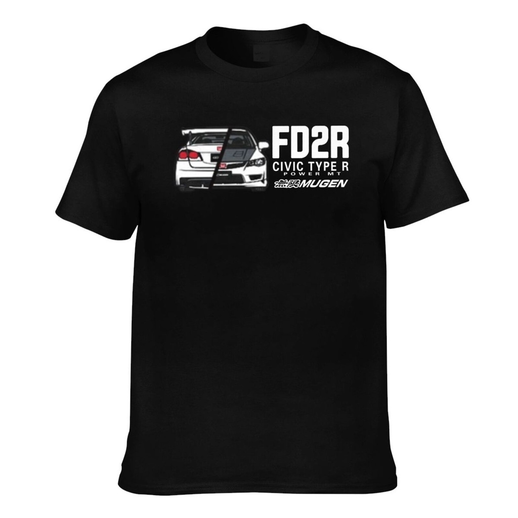 Mugen Rr Fd2R Fd1 Fd4 Type R Ka เสื้อยืดแขนสั้นผู้ชาย