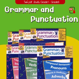 [PDF] E001 แบบฝึกหัด Grammar and Punctuation Grade1 - Grade6