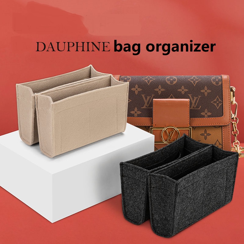 【นุ่มและเบา】ที่จัดระเบียบกระเป๋า for lv dauphine MINI MM bag organiser  ที่จัดกระเป๋า in bag ที่จัดทรง  organizer insert