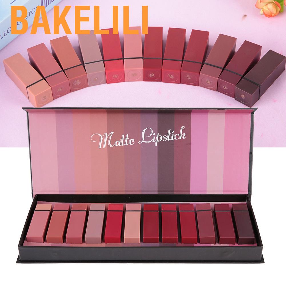 WINE 10*lip gloss MERENGUE Lipstick Set Gift Box 10pcs Big Brand