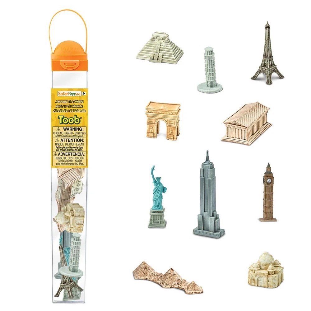 กิจกรรมมอนเตสซอรี่: Around The World Safari Toob
