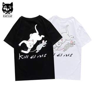 เสื้อตราหานคู่ - มงคล /RIPNDIP 10 ของแข็ง Tees กราฟิก Tees Singlets คําชี้แจงเสื้อยืดสําหรับผู้ชาย