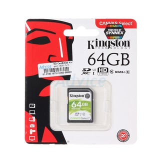 SD Card 64GB Kingston (SDS,Class10 90MB./s)