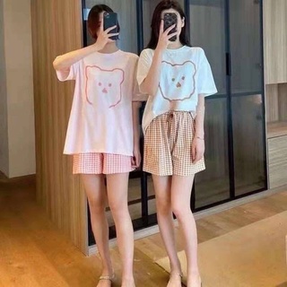 🔥 พร้อมส่ง ชุดนอนน้องหมี 🐻