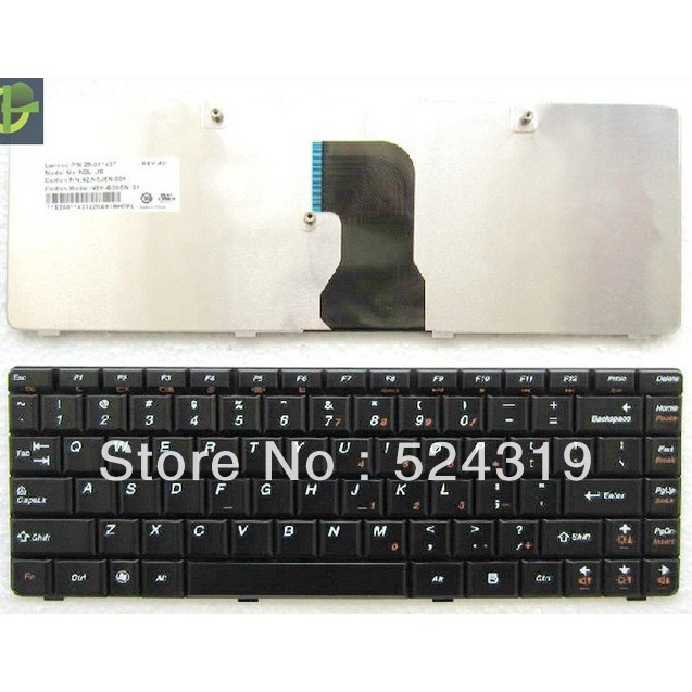แป้นพิมพ์แล็ปท็อปใหม่สําหรับ Lonovo G460 G460A G460E G460AL G465 US รูปแบบ