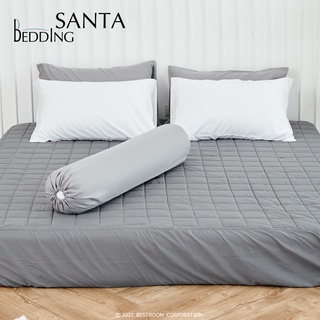 SANTA Bedding ผ้ารองกันเปื้อนที่นอน สีเทา Premium Supersoft Protector