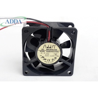 FOR ADDA ad0624hs-a70gl 6025 60mm 6cm DC 24v 0.15a 6cm frequency converter cooling fans