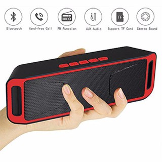 ลำโพงบลูทูธ Bluetooth Speaker SC-208 เสียงดีราคาคุ้ม