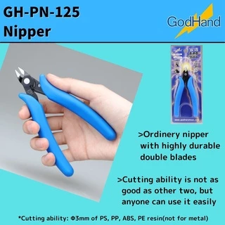 GodHand GH-PN-125 PLASTIC CUTTING NIPPER
