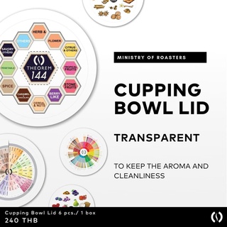 Cupping Bowl Lids ฝาปิดแก้วคัปปิ้ง แก้วเครื่องดื่มสวยๆ