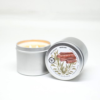 WAX VALLEY CANDLE &amp; CO. : No.6 WOODLAND BLEND PORTABLE TIN