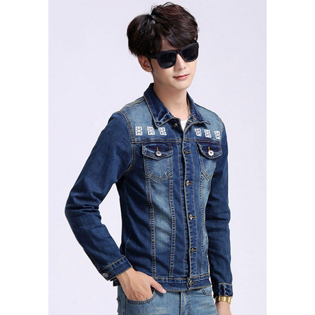 WAX AKN298 Mens Jean Jacket สวยมาก