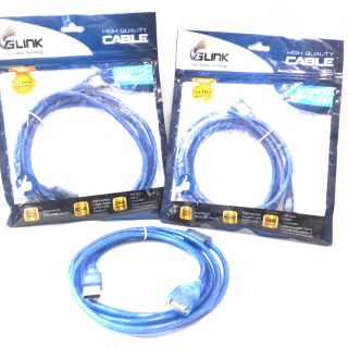 สาย USB ต่อยาว 1.8 เมตร USB Extention Cable AM/AF V2.0 CB-075A Glink