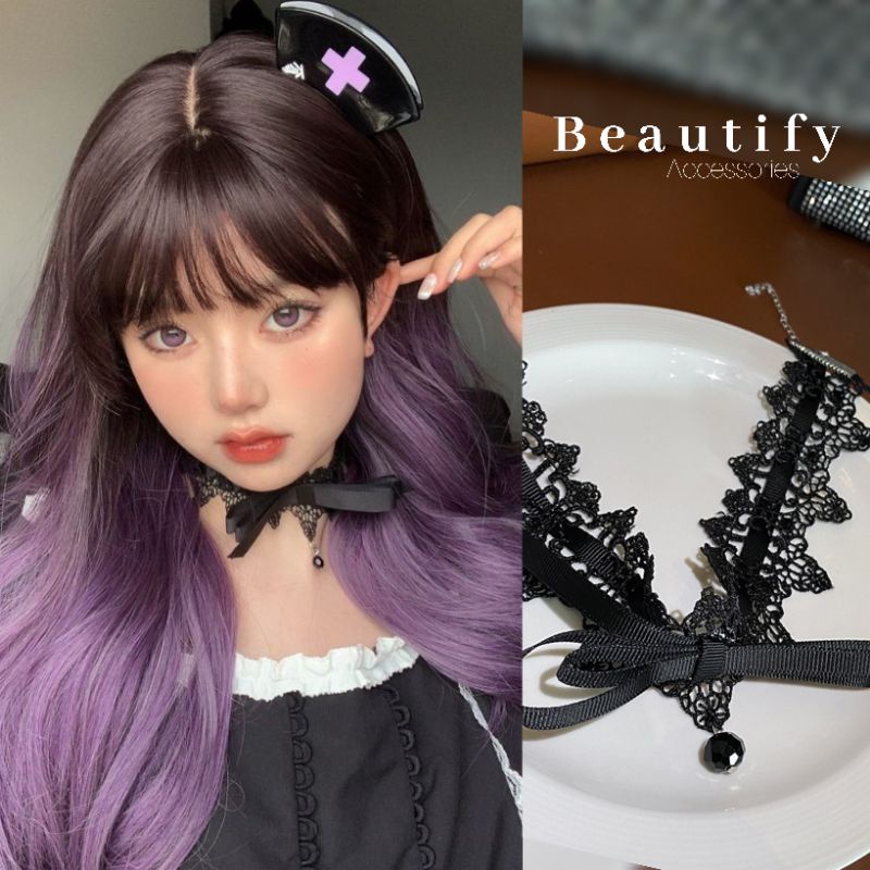 𝓑𝓮𝓪𝓾𝓽𝓲𝓯𝔂 โช้คเกอร์สไตล์โกธิคโลลิต้า สวยหวานปานสาวแดนตุ๊กตาจ้า