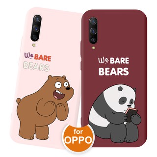 Bears OPPO Realme 5 5S 5i 6i C3 6 X X2 Pro กรณี F1S Cover A12 A12E A37 A39 A8 A52 A57 A59 A59S A72 A91 A92 F11 R17 Pro F3 Lite A31 A5 A9 2020 Reno 2z 2f 3 4 Pro Ace Soft TPU Case